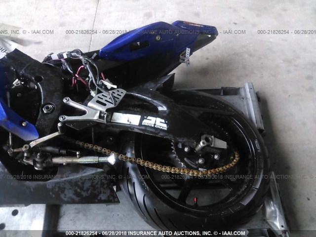 JYARJ12EX7A013485 - 2007 YAMAHA YZFR6 L BLUE photo 6