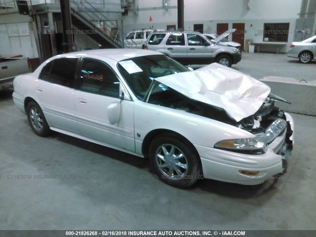 1G4HR54K25U220141 - 2005 BUICK LESABRE LIMITED WHITE photo 1