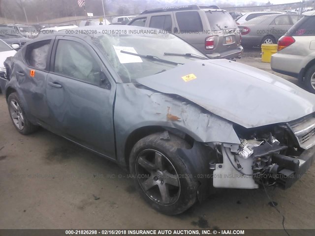 1B3LC56JX8N217752 - 2008 DODGE AVENGER SXT GRAY photo 1