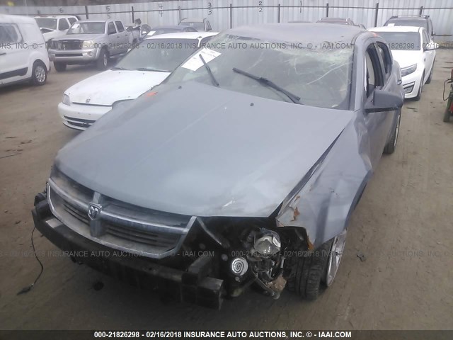 1B3LC56JX8N217752 - 2008 DODGE AVENGER SXT GRAY photo 6