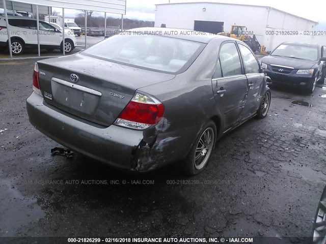 4T1BE32K35U505326 - 2005 TOYOTA CAMRY LE/XLE/SE 灰色 照片 4