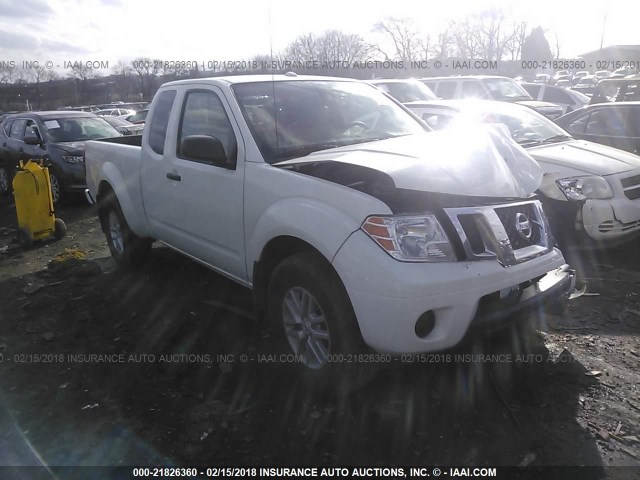 1N6BD0CT1HN726125 - 2017 NISSAN FRONTIER S/SV WHITE photo 1