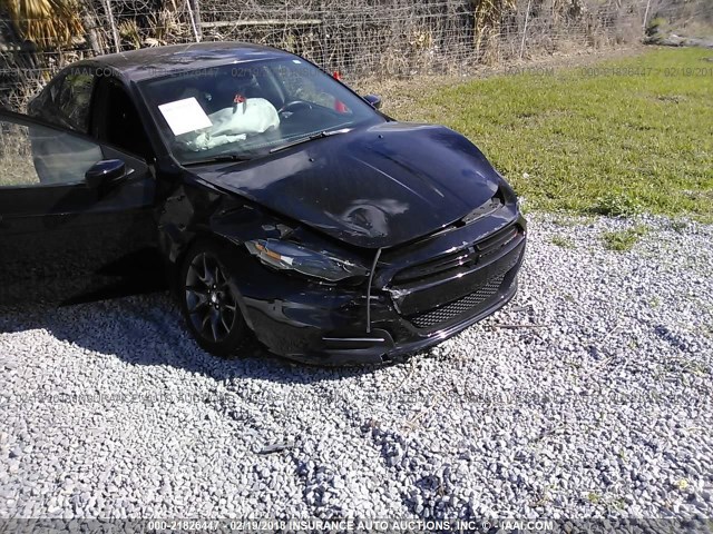 1C3CDFAA3GD706639 - 2016 DODGE DART SE BLACK photo 6