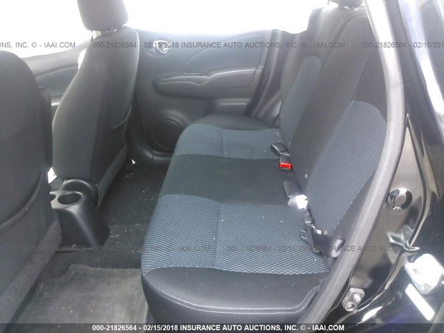 3N1CE2CP8EL374002 - 2014 NISSAN VERSA NOTE S/S PLUS/SV/SL BLACK photo 8