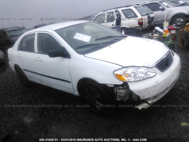 1NXBR32E18Z982002 - 2008 TOYOTA COROLLA CE/LE/S WHITE photo 1