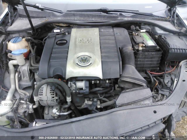 3VWRJ71KX8M195270 - 2008 VOLKSWAGEN JETTA WOLFSBURG 灰色 照片 10