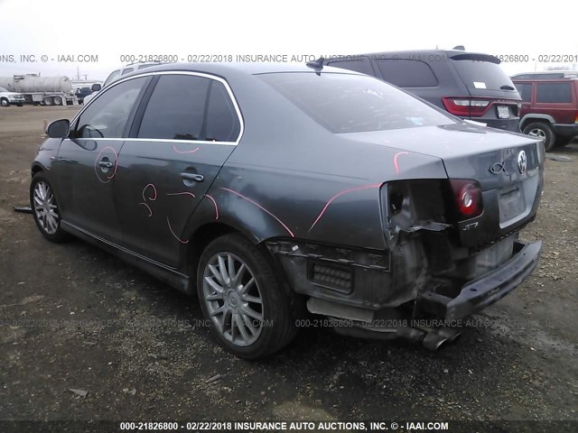 3VWRJ71KX8M195270 - 2008 VOLKSWAGEN JETTA WOLFSBURG 灰色 照片 3