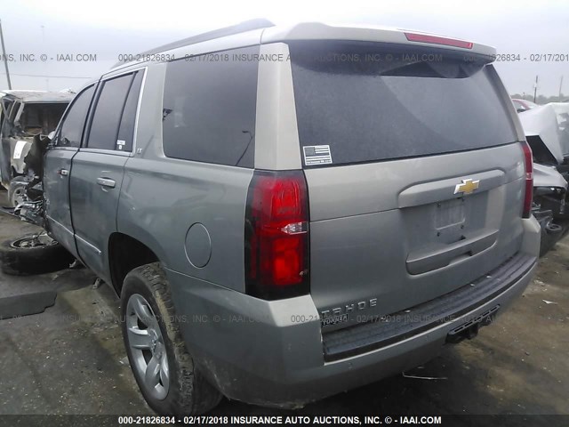 1GNSCBKCXHR247561 - 2017 CHEVROLET TAHOE C1500 LT GRAY photo 3