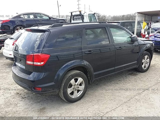 3D4PG1FG3BT539144 - 2011 DODGE JOURNEY MAINSTREET BLACK photo 4