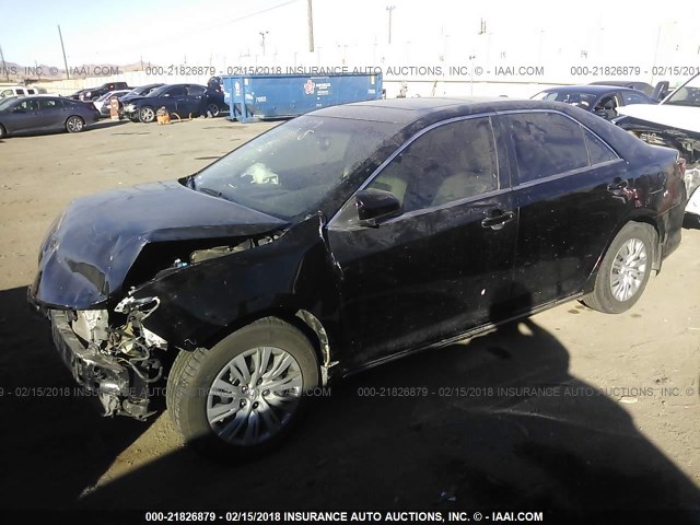 4T4BF1FK5ER383053 - 2014 TOYOTA CAMRY L/SE/LE/XLE 黑色 照片 2