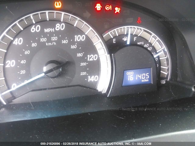 4T1BF1FK4CU121239 - 2012 TOYOTA CAMRY SE/LE/XLE BLACK photo 7