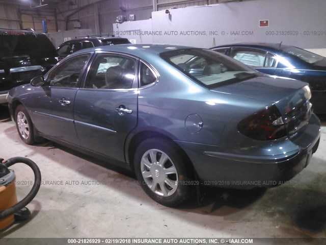 2G4WC552761264981 - 2006 BUICK LACROSSE CX BLUE photo 3