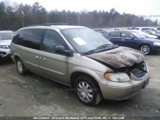 2C8GP54L44R596722 - 2004 CHRYSLER TOWN & COUNTRY TOURING BEIGE photo 1