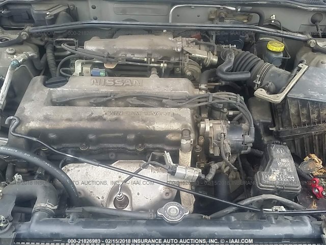 3N1BB51D81L114059 - 2001 NISSAN SENTRA SE GOLD photo 10