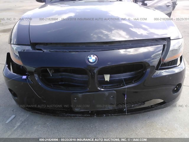 4USBT33463LR64681 - 2003 BMW Z4 2.5 BLACK photo 6