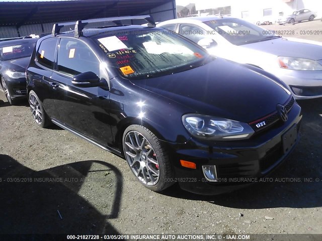WVWEV7AJ1BW060005 - 2011 VOLKSWAGEN GTI BLACK photo 1
