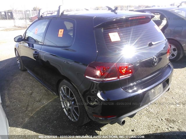 WVWEV7AJ1BW060005 - 2011 VOLKSWAGEN GTI BLACK photo 3