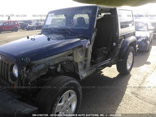 1C4GJWAG4DL687112 - 2013 JEEP WRANGLER SPORT 黑色 照片 6