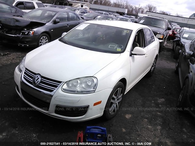 3VWRG71KX6M659380 - 2006 VOLKSWAGEN JETTA 2.5 WHITE photo 2