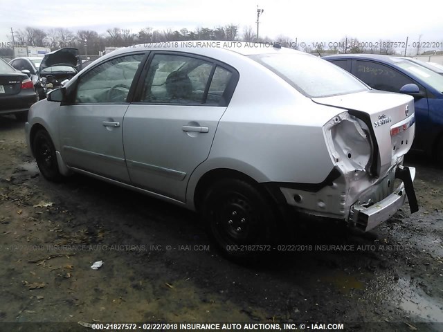 3N1AB6AP9AL664804 - 2010 NISSAN SENTRA 2.0/2.0S/SR/2.0SL SILVER photo 3