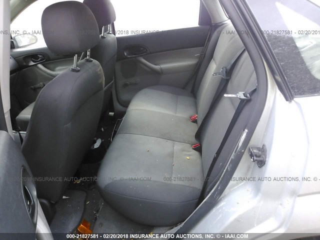 1FAFP34N57W207221 - 2007 FORD FOCUS ZX4/S/SE/SES 银色 照片 8