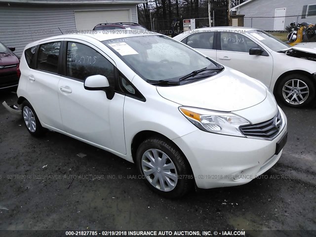 3N1CE2CP0EL397564 - 2014 NISSAN VERSA NOTE S/S PLUS/SV/SL WHITE photo 1
