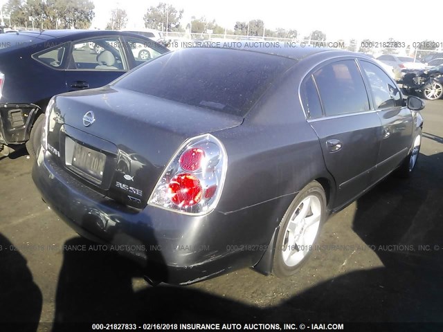 1N4BL11D85C215323 - 2005 NISSAN ALTIMA SE/SL/SE-R GRAY photo 4