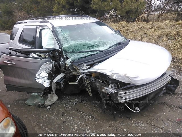 1FM5K7D81DGA27452 - 2013 FORD EXPLORER XLT SILVER photo 6