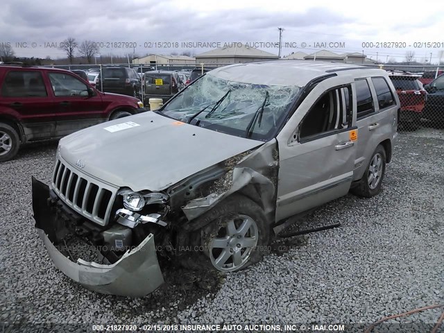 1J8GR48K68C103038 - 2008 JEEP GRAND CHEROKEE LAREDO GRAY photo 6