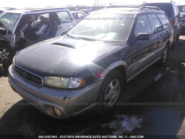 4S3BG6850X7614457 - 1999 SUBARU LEGACY OUTBACK/SSV/LIMITED/30TH BLACK photo 2