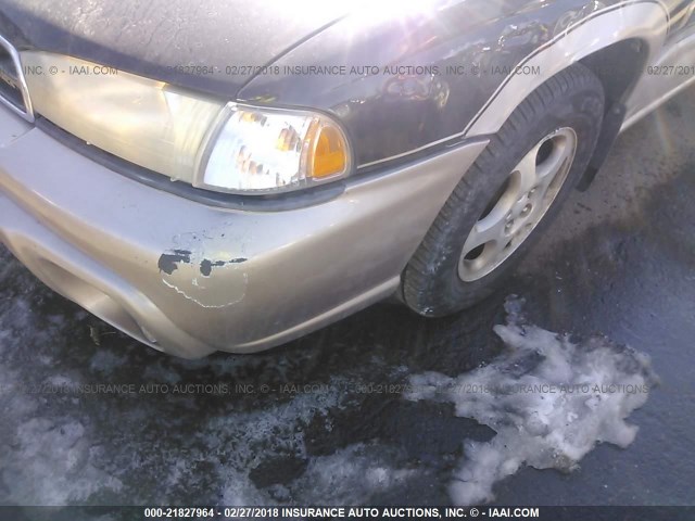 4S3BG6850X7614457 - 1999 SUBARU LEGACY OUTBACK/SSV/LIMITED/30TH BLACK photo 6