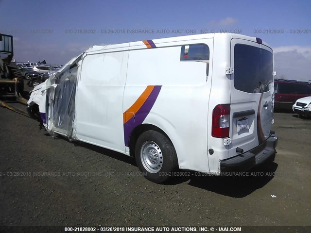 1N6BF0KY8HN803063 - 2017 NISSAN NV 1500 S/SV/2500 S/SV/SL WHITE photo 3