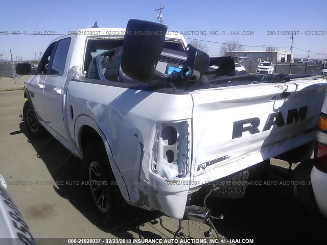 1C6RR7YT7GS399905 - 2016 RAM 1500 REBEL თეთრი ფოტო 3