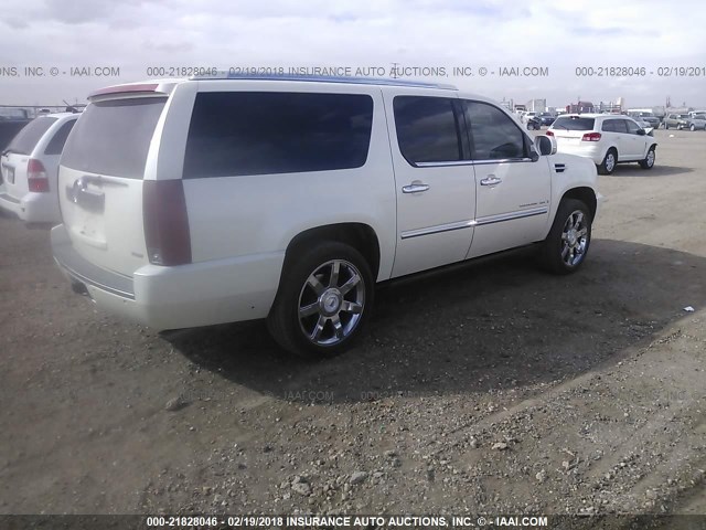 1GYFK66807R343914 - 2007 CADILLAC ESCALADE ESV WHITE photo 4