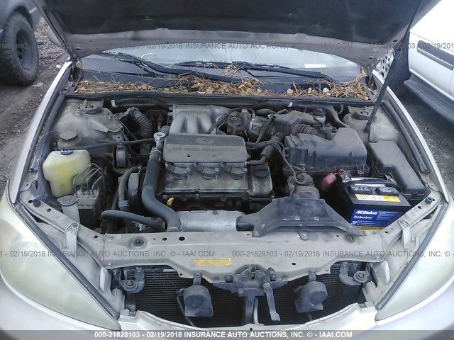 JTDBF32K330104106 - 2003 TOYOTA CAMRY LE/XLE Gold Foto 10