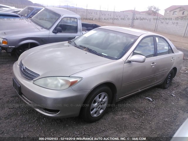 JTDBF32K330104106 - 2003 TOYOTA CAMRY LE/XLE Gold Foto 2
