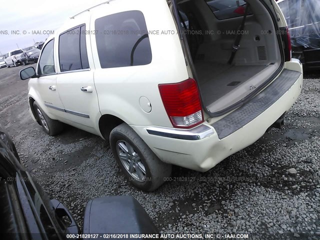 1A8HX58207F510320 - 2007 CHRYSLER ASPEN LIMITED WHITE photo 3