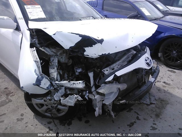 4T1BF3EK7BU590739 - 2011 TOYOTA CAMRY SE/LE/XLE WHITE photo 6