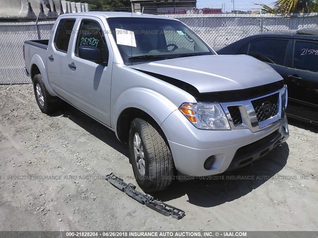 1N6AD0ER0GN796808 - 2016 NISSAN FRONTIER S/SV/SL/PRO-4X SILVER photo 1