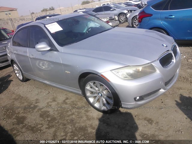 WBAPH7G57BNN04341 - 2011 BMW 328 I SILVER photo 1