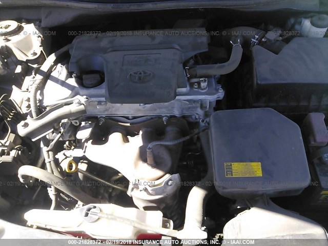 4T1BF1FK9CU041614 - 2012 TOYOTA CAMRY SE/LE/XLE 灰色 照片 10