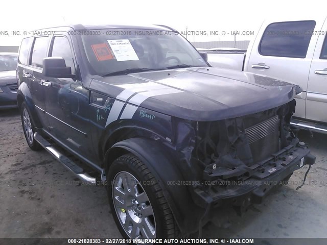 1D4PT4GK5BW604764 - 2011 DODGE NITRO HEAT BLACK photo 1