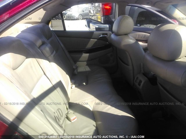 19UUA5647XA043598 - 1999 ACURA 3.2TL RED photo 8