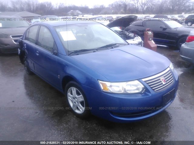 1G8AJ55F26Z105973 - 2006 SATURN ION LEVEL 2 BLUE photo 1