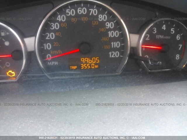 1G8AJ55F26Z105973 - 2006 SATURN ION LEVEL 2 BLUE photo 7