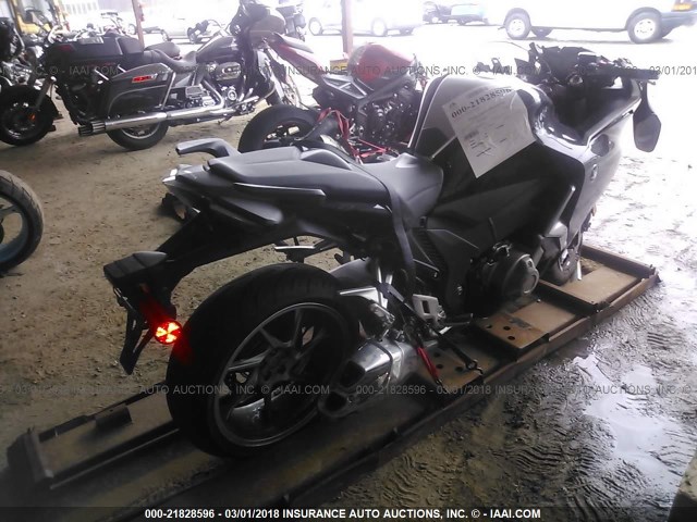 JH2SC6351DK300027 - 2013 HONDA VFR1200 DCT BLACK photo 4