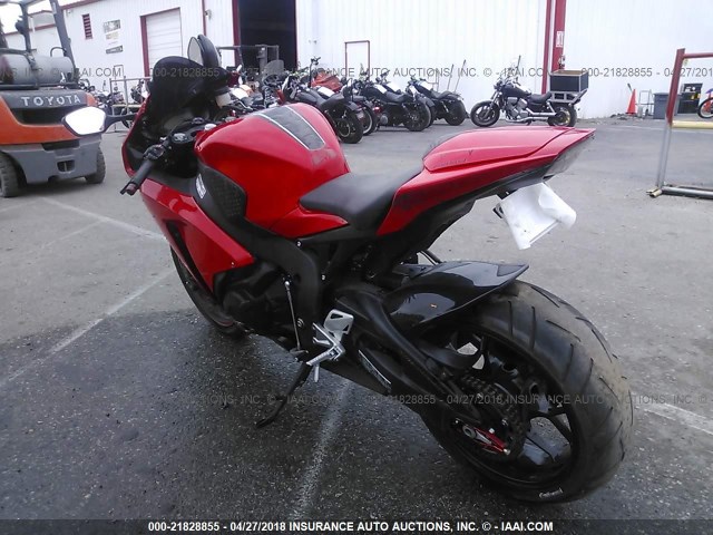 JH2SC5984FK600031 - 2015 HONDA CBR1000 RA RED photo 3