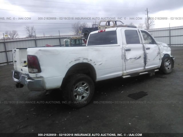 3C6TR5HTXFG537033 - 2015 RAM 2500 ST WHITE photo 4