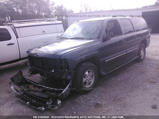 3GNFK16Z73G151876 - 2003 CHEVROLET SUBURBAN K1500 GRAY photo 2