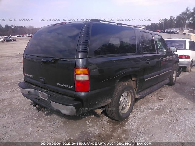 3GNFK16Z73G151876 - 2003 CHEVROLET SUBURBAN K1500 GRAY photo 4